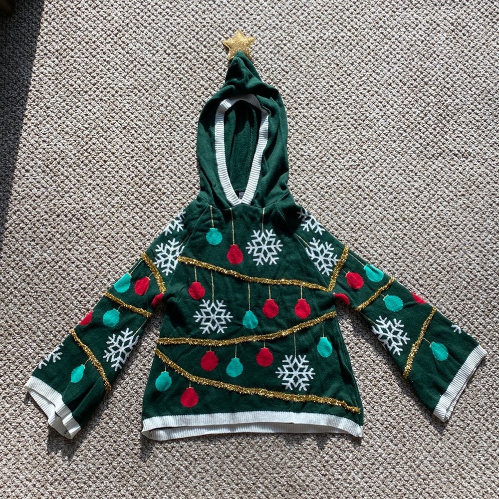 Kids “Ugly Holiday Sweater” Size XS 4/5